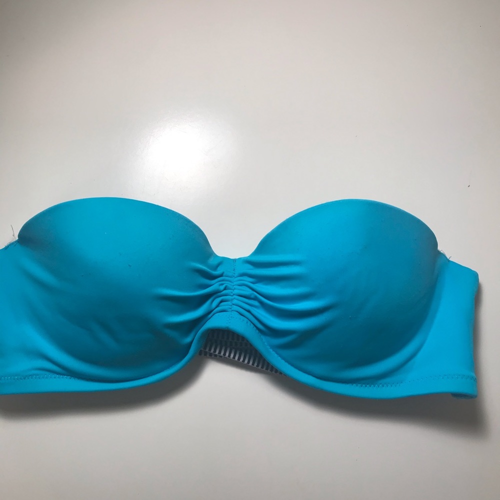 Strapless Victoria secret push-up bikini top